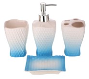 Miamour 4 Piece Ceramic Bathroom Accessories